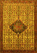 Machine Washable Persian Yellow Traditional Rug, wshtr265yw