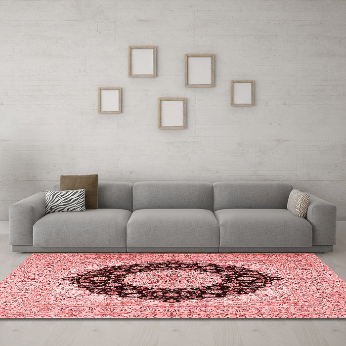 Traditional Red Washable Rugs