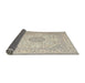 Sideview of Traditional Light Gold Medallion Rug, tr2661