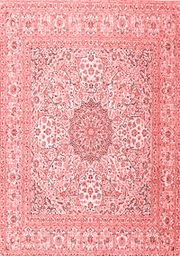 Medallion Red Traditional Rug, tr2661red