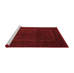 Country Red Washable Rugs