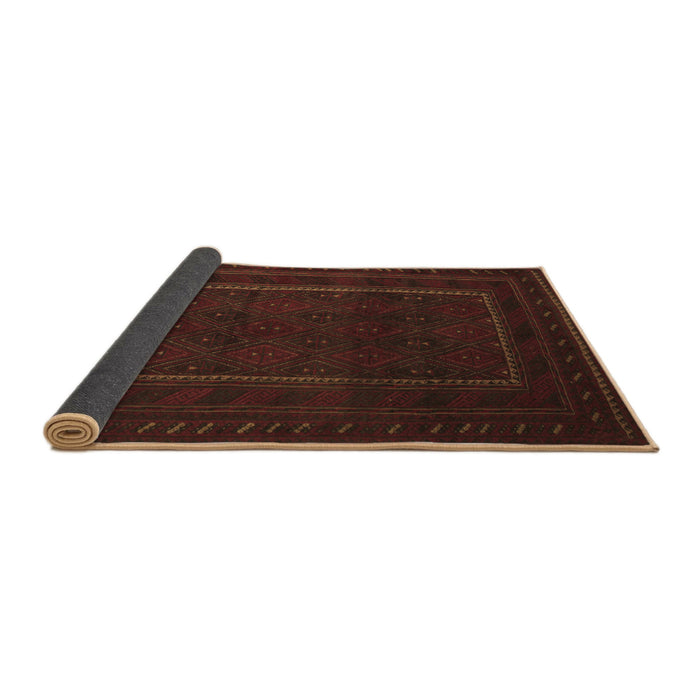 Sideview of Southwestern Brown Country Rug, tr2662brn