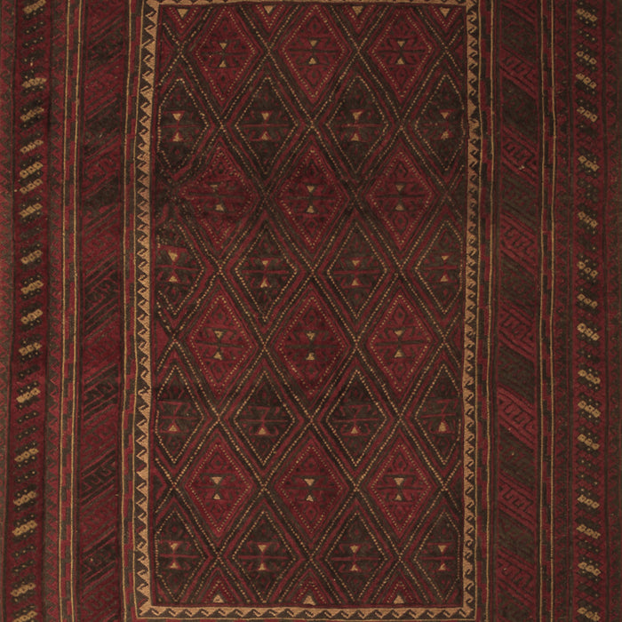 Southwestern Brown Country Rug, tr2662brn