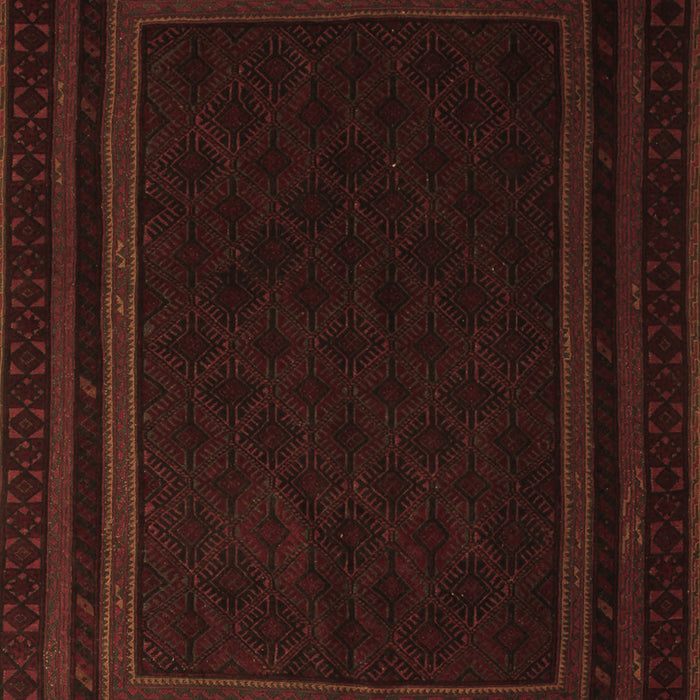 Southwestern Brown Country Rug, tr2663brn