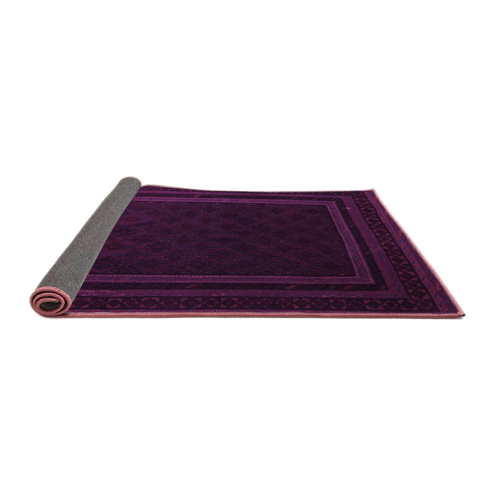 Sideview of Southwestern Purple Country Rug, tr2663pur