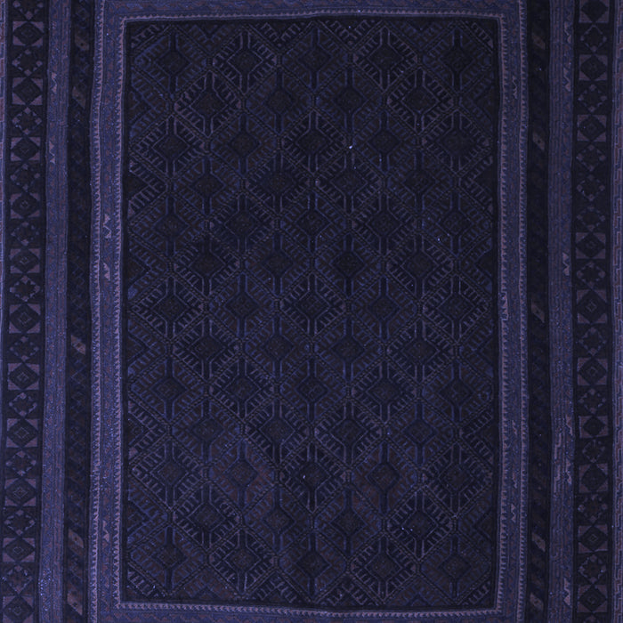 Southwestern Blue Country Rug, tr2663blu
