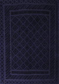 Southwestern Blue Country Rug, tr2664blu