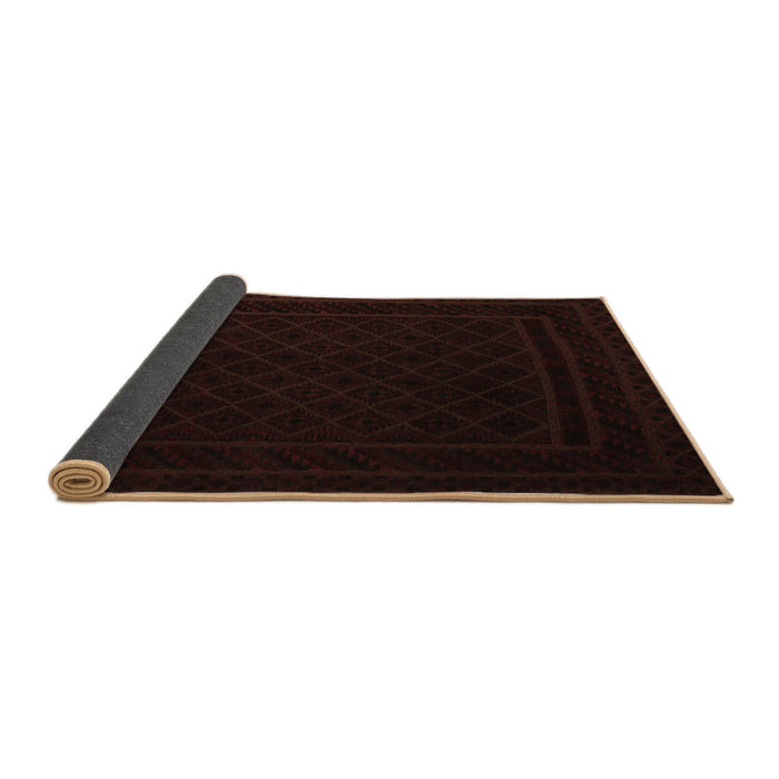 Sideview of Southwestern Brown Country Rug, tr2664brn