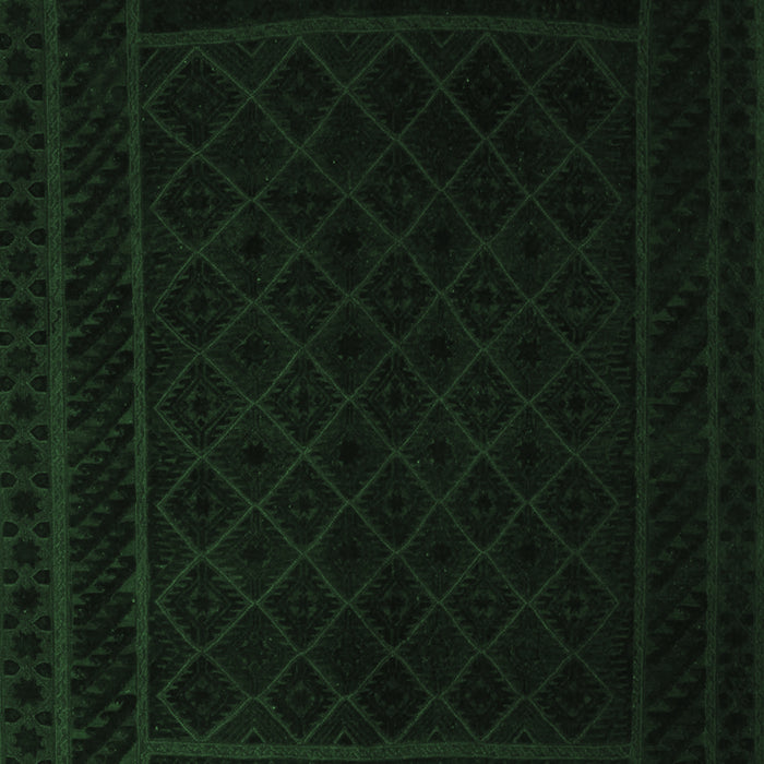 Southwestern Emerald Green Country Rug, tr2664emgrn