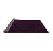 Sideview of Southwestern Purple Country Rug, tr2664pur