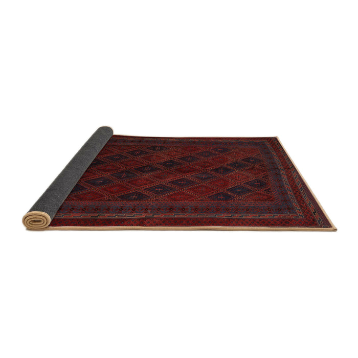 Sideview of Traditional Bakers Brown Southwestern Rug, tr2665
