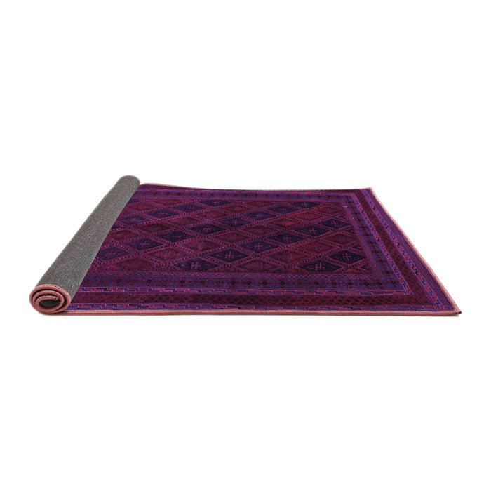 Sideview of Southwestern Purple Country Rug, tr2665pur
