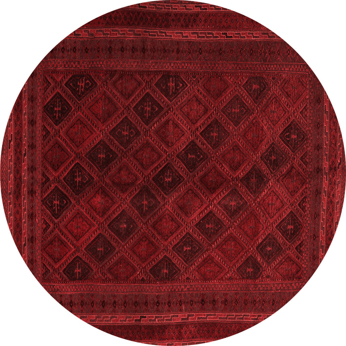 Machine Washable Southwestern Red Country Rug, wshtr2665red