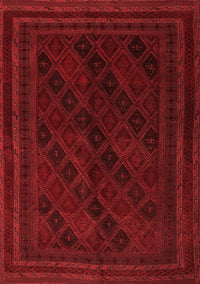 Southwestern Red Country Rug, tr2665red