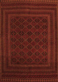 Southwestern Orange Country Rug, tr2666org