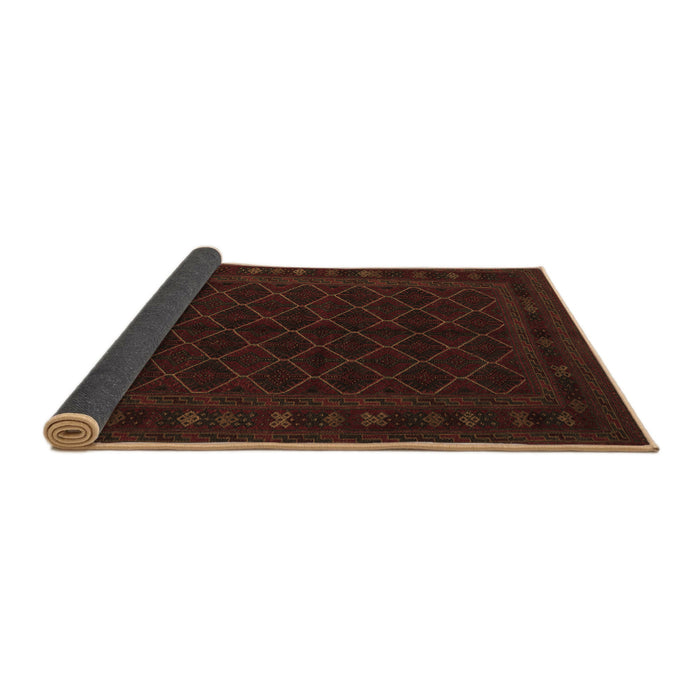Sideview of Southwestern Brown Country Rug, tr2667brn