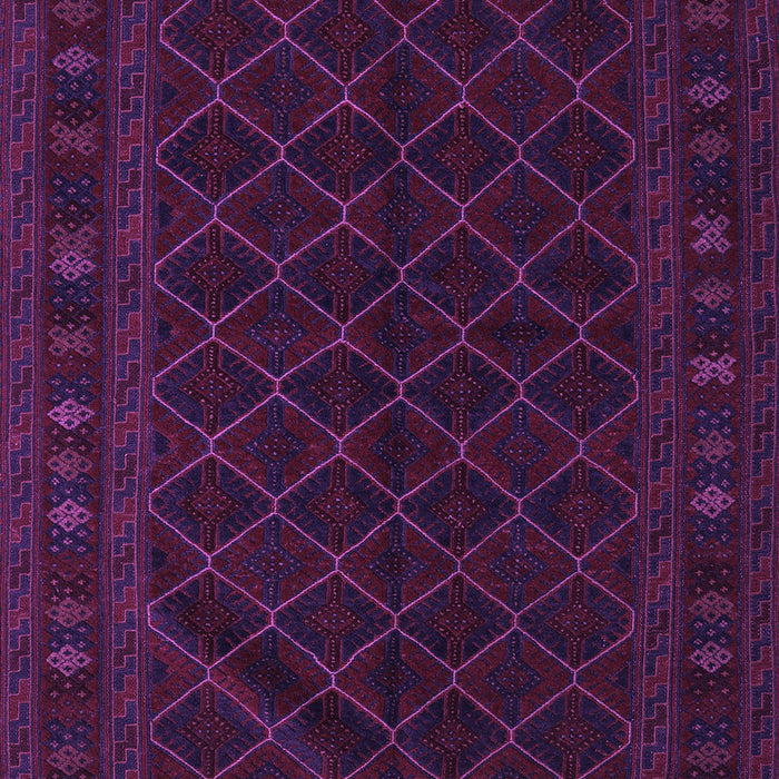 Machine Washable Southwestern Purple Country Area Rugs, wshtr2667pur