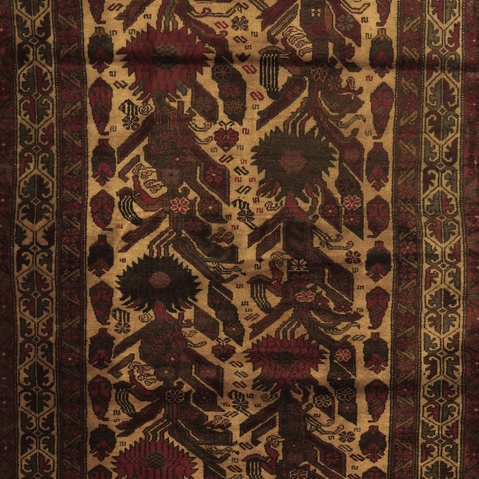 Persian Brown Traditional Rug, tr2668brn
