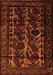 Persian Orange Traditional Rug, tr2668org