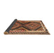 Sideview of Traditional Brown Southwestern Rug, tr2669