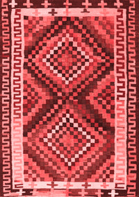 Southwestern Red Country Rug, tr2669red