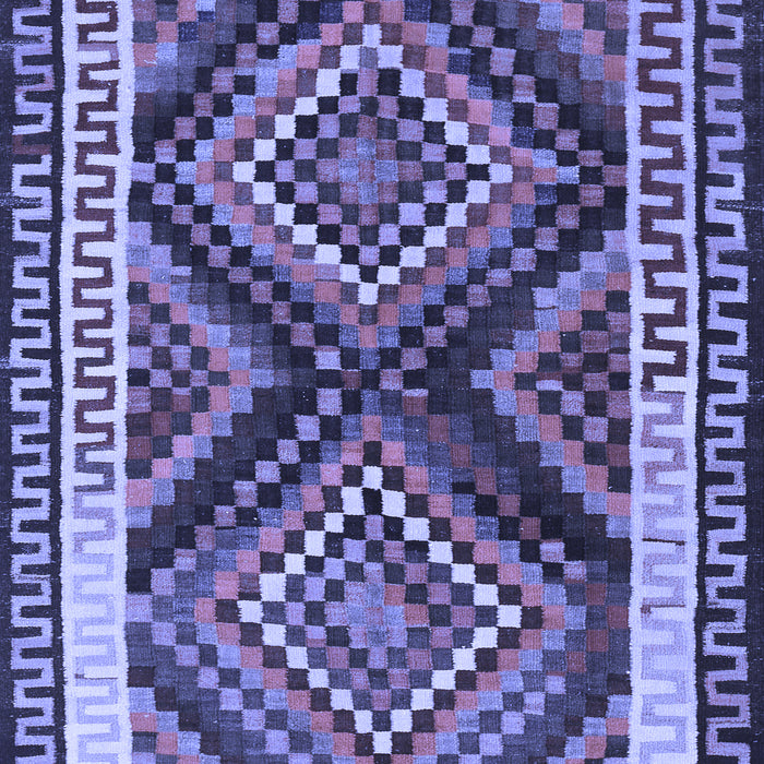 Southwestern Blue Country Rug, tr2669blu