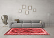 Country Red Washable Rugs