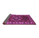 Sideview of Persian Purple Traditional Rug, tr266pur