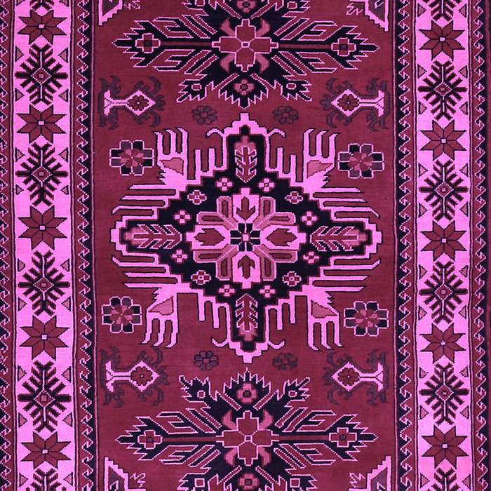 Machine Washable Persian Purple Traditional Area Rugs, wshtr266pur