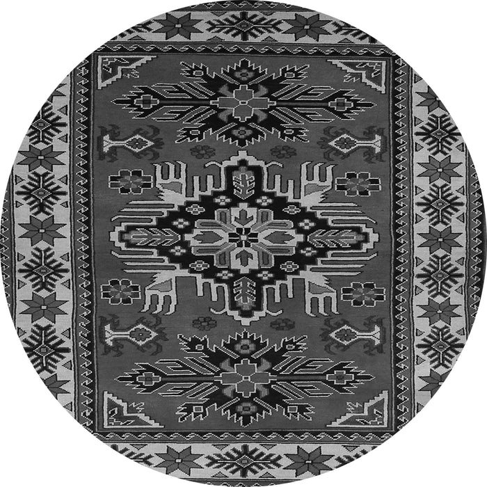 Square Persian Gray Traditional Rug, tr266gry