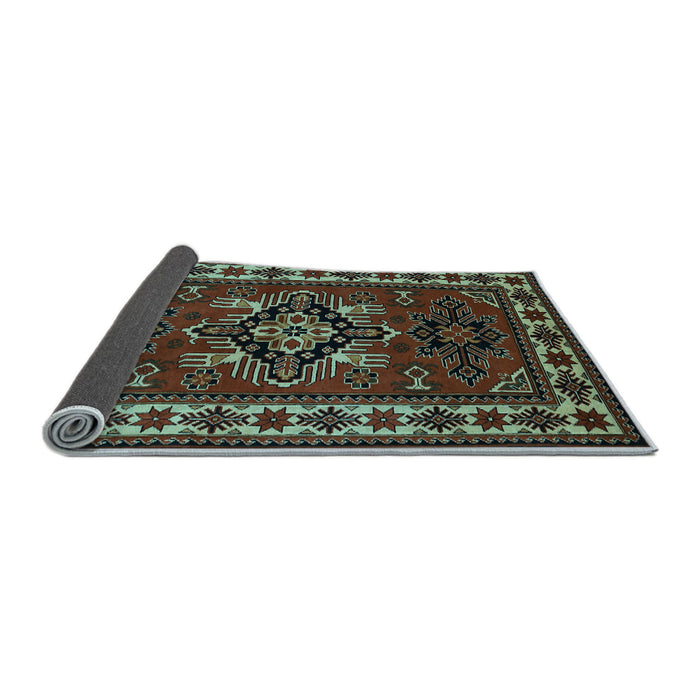Sideview of Persian Light Blue Traditional Rug, tr266lblu