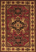 Machine Washable Persian Brown Traditional Rug, wshtr266brn