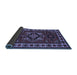 Sideview of Persian Blue Traditional Rug, tr266blu