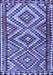 Persian Blue Traditional Rug, tr2670blu