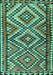 Machine Washable Persian Turquoise Traditional Area Rugs, wshtr2670turq