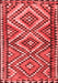 Persian Red Traditional Area Rugs