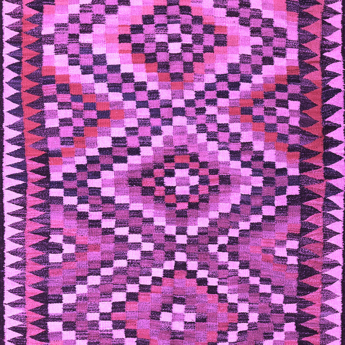 Machine Washable Persian Purple Traditional Area Rugs, wshtr2670pur