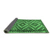 Sideview of Persian Emerald Green Traditional Rug, tr2670emgrn