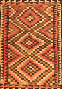 Persian Orange Traditional Rug, tr2670org