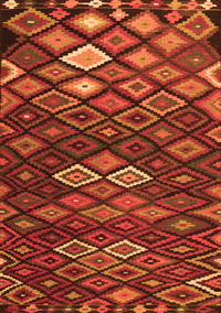 Persian Orange Traditional Rug, tr2671org