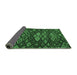 Sideview of Persian Emerald Green Traditional Rug, tr2671emgrn