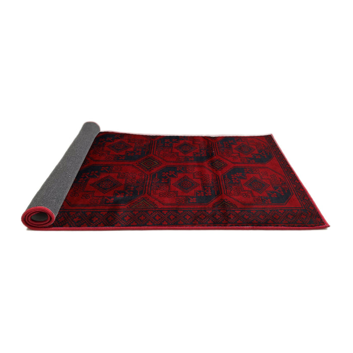 Sideview of Traditional Chocolate Brown Persian Rug, tr2672