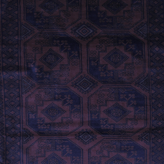 Machine Washable Persian Blue Traditional Rug, wshtr2672blu