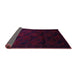 Sideview of Persian Purple Traditional Rug, tr2672pur