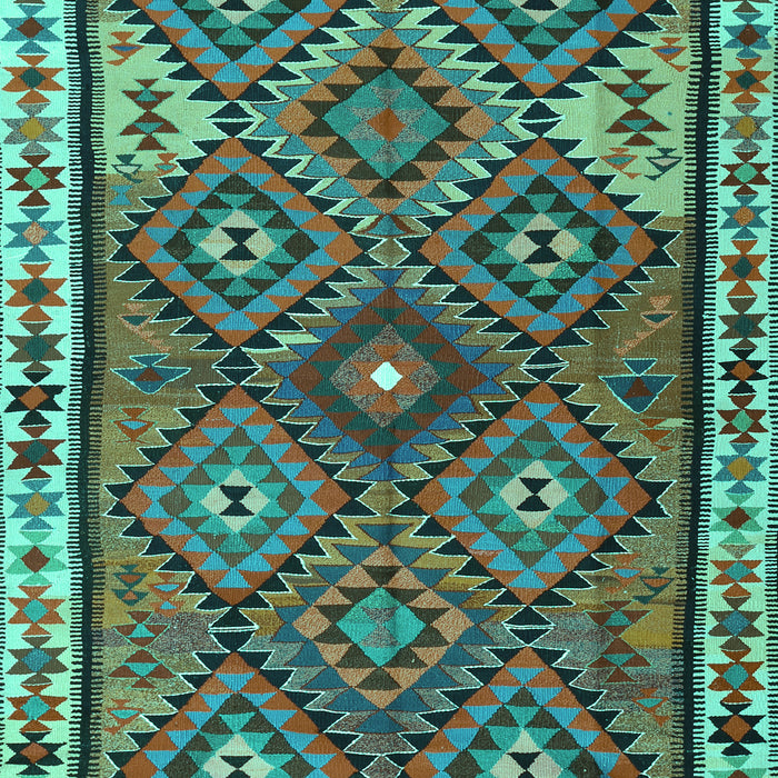 Persian Turquoise Traditional Rug, tr2673turq