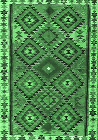 Persian Emerald Green Traditional Rug, tr2673emgrn