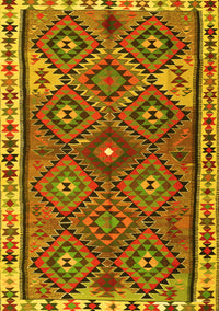 Persian Yellow Traditional Rug, tr2673yw