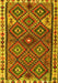 Persian Yellow Traditional Rug, tr2673yw