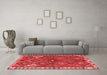 Traditional Red Washable Rugs