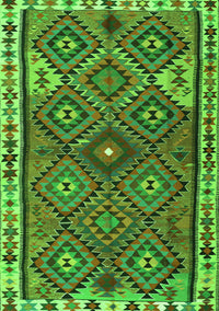 Persian Green Traditional Rug, tr2673grn